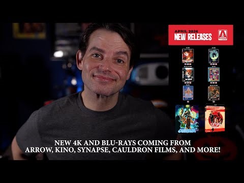 NEW 4K and Blu-rays Coming From Arrow, Kino, Synapse, Lionsgate, Cauldron Films, And More!