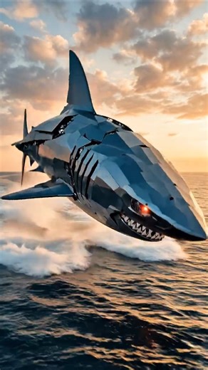 Transformers Shark on the Hunt #transformers #transformation