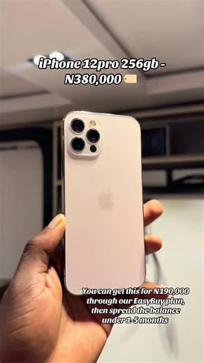 Affordable iPhone 12 Pro Purchase Plan in Nigeria