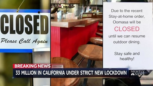 33 million under new lockdown as California sees record daily cases