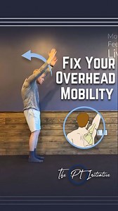 . . . ➡️One common complaint I hear from my shoulder clients is feeling stiff, painful, and clunky when doing any overhead movements. ——- 😫The truth is many people don’t have the adequate mobility at (and around) the shoulder joint to get into a good overhead position. Then you add load to the movement and you may start to develop some issues in the shoulders. —— ✅In this post I’m showing you two of my favorite movements to help fix those stiff, rounded shoulders… hint the key is opening up the