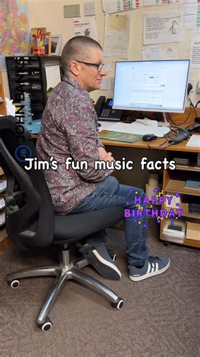Meet Jim - the Mail Order Manager- who loves his music and is full of facts. Thought we would share a few with you. Happy Weekend everyone. #bigmensclothing #funmusicfacts #funfacts | John Banks Big & Tall Menswear