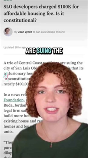 City of SLO faces lawsuit over inclusionary housing fees