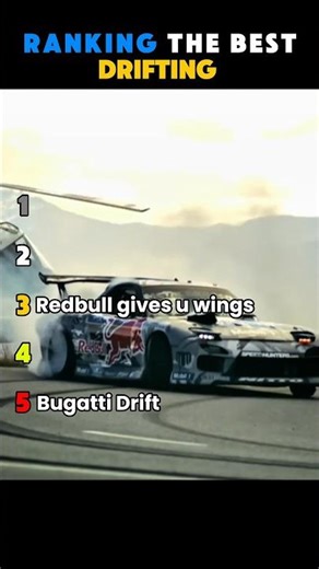 RANKING BEST DRIFT EVER...!! #cars #trending #ytshorts #bugatti #bmw #kenblock #drifting