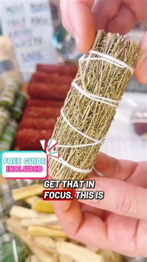 Desert sage also known as “mountain sage” is great for cleansing intentions. #smokecleansing #herbalism #fyp