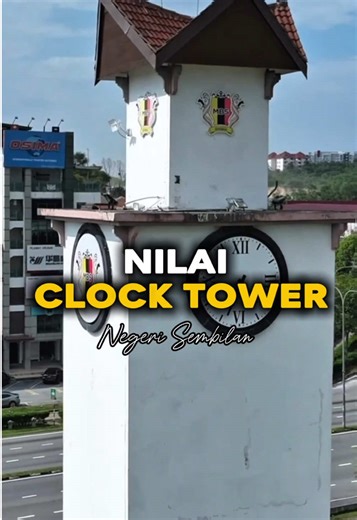 Time meets town charm at Nilai Clock Tower 🕰️ An iconic landmark at the heart of Nilai, featuring a classic clocktower design with Minangkabau-inspired architecture that blends heritage elegance with modern city vibes. A must-stop for a quick snap or a quiet pause. 📍Nilai Clock Tower, Negeri Sembilan #VisitMalaysia2026 #MalaysiaTrulyAsia #CutiCutiMalaysia #SurrealExperiences