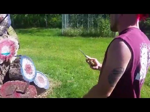 How to throw butter knives & anything else.