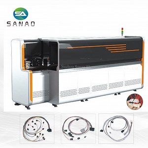 [Hot Item] Fully Automatic Multiple Cables Double Ends Crimping and Housing Assembly Weather Pack Insertion Machine