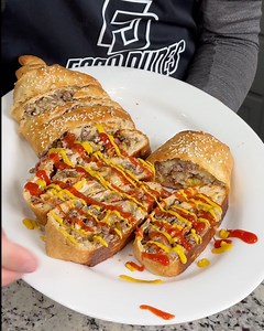 Easy Bacon Cheeseburger Roll-ups 🍔 | Brain Food