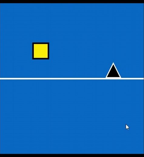 My first game made with Java! (Geometry Trash)
