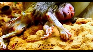 106K views · 1.5K reactions | Weak newborn baby monkey | Monkey Life | Facebook