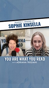 Don’t miss our conversation with the one and only Sophie Kinsella this week on #YouAreWhatYouRead. 🔗podcasts.apple.com/us/podcast/you-are-what-you-read/id1707901821?i=1000671390054 | Adriana Trigiani
