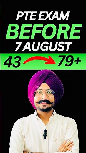 NEW PTE Rules from 7 Aug 2025! How to Prepare for PTE in Just 20 Days