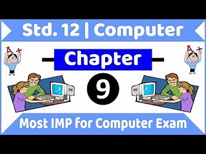 Std 12 Computer (Eng Med) Chap. 9 Most IMP MCQs for Board Exam