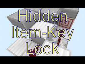 Tutorial: Simple, Hidden (Tamper-proof) Keylock [Java & Bedrock 1.16+]