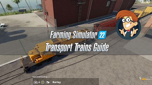 Farming Simulator 22 Transport Trains Guide | FS22 Trains