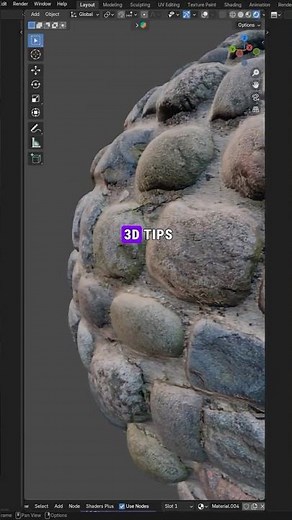 You only need a single image for 3D texture! #blender
