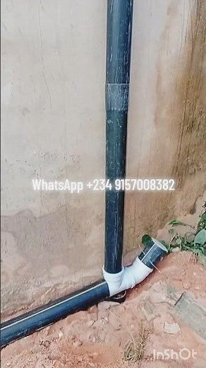 Outside Toilet Waste Pipe Installation 🚽🔧 | Professional Plumbing Work
