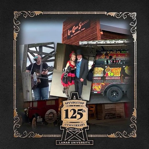 Spindletop Oil Gusher 125th ANniversary event announcement