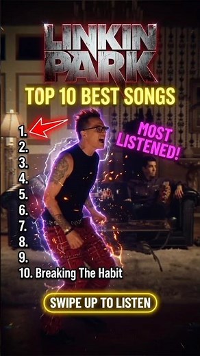 Top 10 Linkin Park Songs 🔥