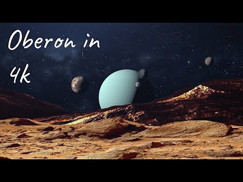 Oberon | 9th Most massive Moon of The Solar system | Most heavily Cratered Moon of the Planet Uranus