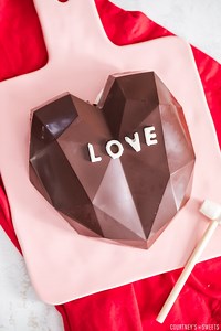 Breakable Chocolate Heart