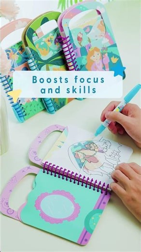 Water Colour Painting Book | E2024K | Just Add Water, No Mess Fun