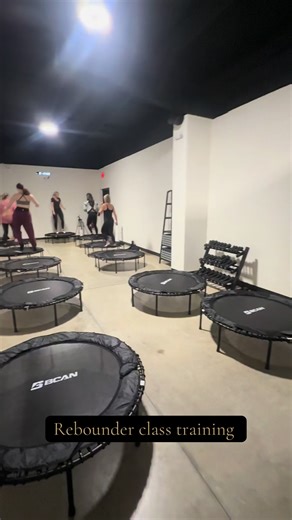 The rebounder class is a high-energy class where you will move through rhythmic bouncing, jogging, and controlled strength sequences that elevate your heart rate, improve coordination, and activate deep core muscles. You will have a mix of cardio intervals, balance challenges, and target toning for the legs, glutes, arms, and core. #scottsboroalabama #rebounderworkouts #rebounderfitness #pilatestiktok #foryou
