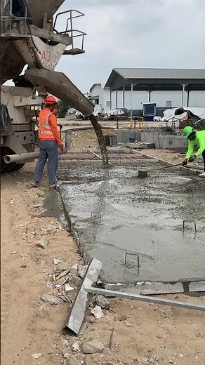 Septic Tank Construction: Pouring the Concrete Top Slab