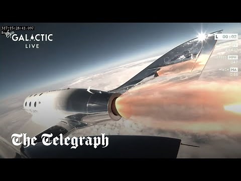 Virgin Galactic launch: Rocket successfully carries first paying customers