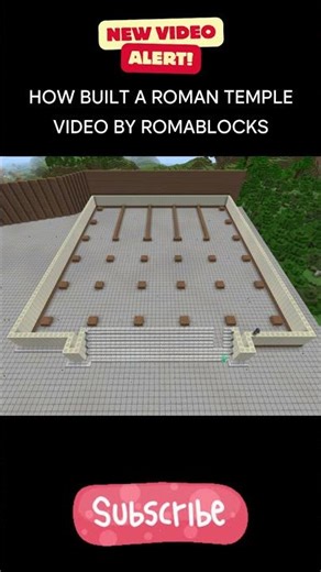 NEW VIDEO ! Minecraft Build Timelapse - Temple of the Capitol - Ep 1 #minecraft #timelapse#shorts