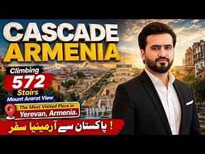 Cascade Complex 🇦🇲 Yerevan's ICONIC — 572 Steps to Mount Ararat View! | Armenia Travel Vlog | Saad