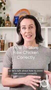 How to Store Chicken Correctly - Food Storage Tips from A Better Meal