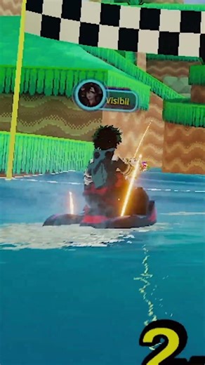 Playing mario karts jetskis on VRChat