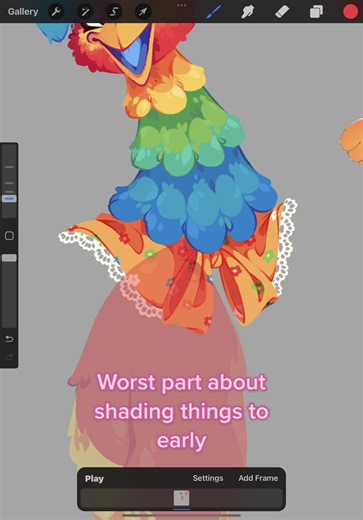 Immaculate Bow Art Process with Poppy Partridge