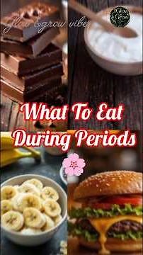 Healthy Foods During Periods Every Girl Should Know 💖#healthcaretips