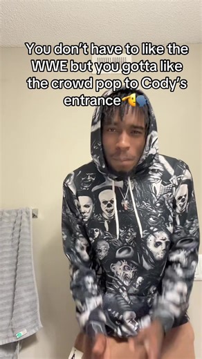 It’s up there with Edge’s Pyro🗣️#fyp #foryoupage #foru #wwe #codyrhodes