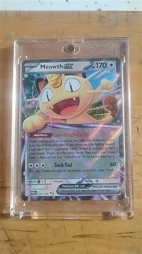 Pokemon TCG Mega Evolution Perfect Order Meowth ex