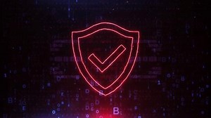 Computer Security On Technology Screen Background Stock Footage Video (100% Royalty-free) 3502420095 | Shutterstock