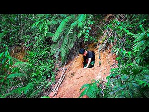 Full Video TIME LAPSE: 60 Days to Build a Shelter in the Forest