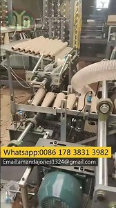 Automatic Textile Paper Cone Machine Production Process #yarn #papercone #papertube