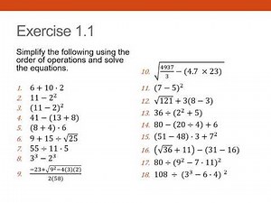 Contemporary Business Mathematics PMTH001 - Basic Arithmetic ( Chapter 1 )