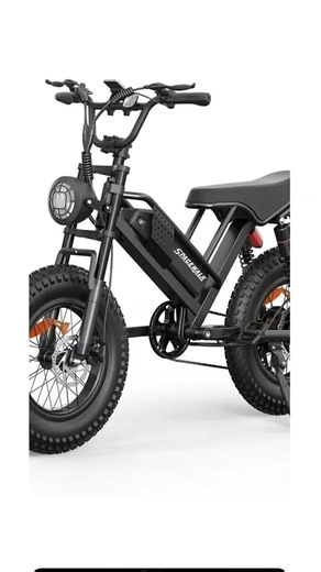 Spacewalk 750W Fat Tire Folding Electric Bike – 20"