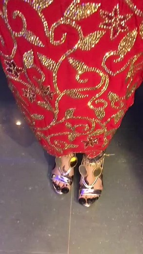 Traditional Arabian Attire Showcase with Elegant Embellishments