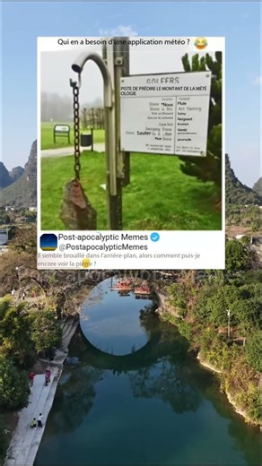 C'est l'application météo la plus FIABLE du monde ? 😂 [Météo, Nature, Humour]