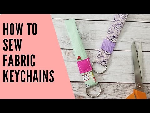 DIY Fabric Keychain