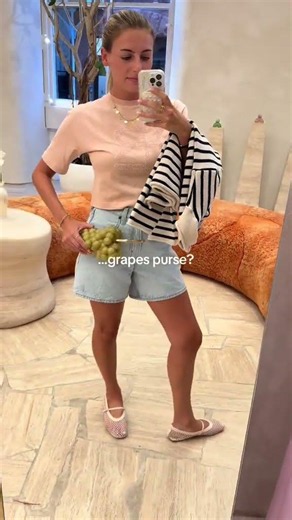 Grapes purse? What do we think? Cult Gaia in soho has her... #Shorts #carolinemaggs