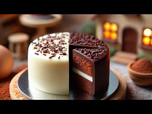Miniature Chocolate Cake | Cake Decorating | Tiny Baking | Mini-Bee's Kitchen