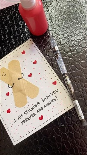 DIY cute card ❣️ #diy #cutecard #tutorial