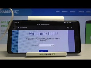 How to Open UPC Giga Connect Box Router Admin Page - How to Ch...